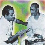 OP Nayyar with Rafi